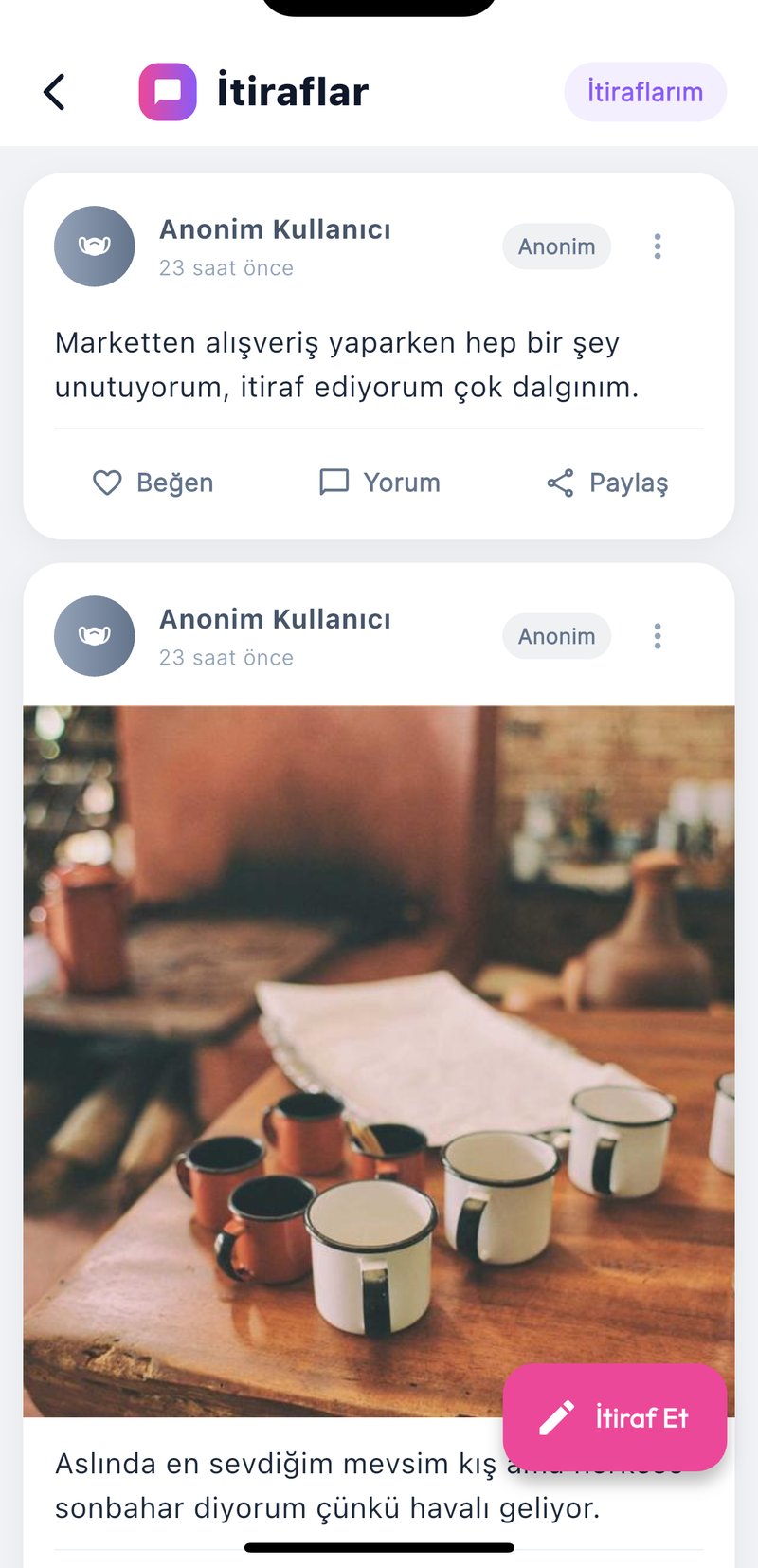 OnbirBuçuk İtiraflar